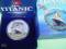 Tuvalu 1 $ 2012 - Titanic - Proof teilcolouriert