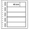 LEUCHTTURM LB-Blankoblätter, 5er Einteilung - LB 5 -